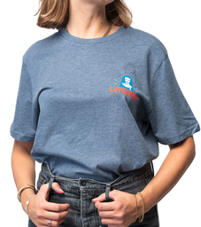 T-shirt Lutgarde - blauw